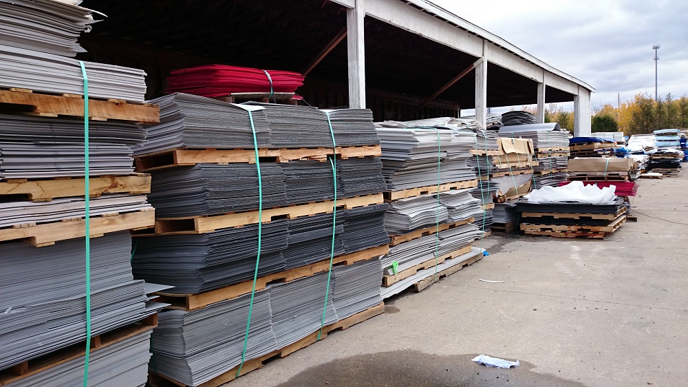 Bulk PVC sheet goods for Fishiding Habitat
